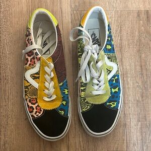 Vans Multicolor Patchwork Sneakers